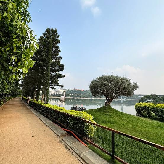 Durgam Cheruvu Lake Front Park